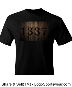 1337 Fathers Day T-Shirt Design Zoom